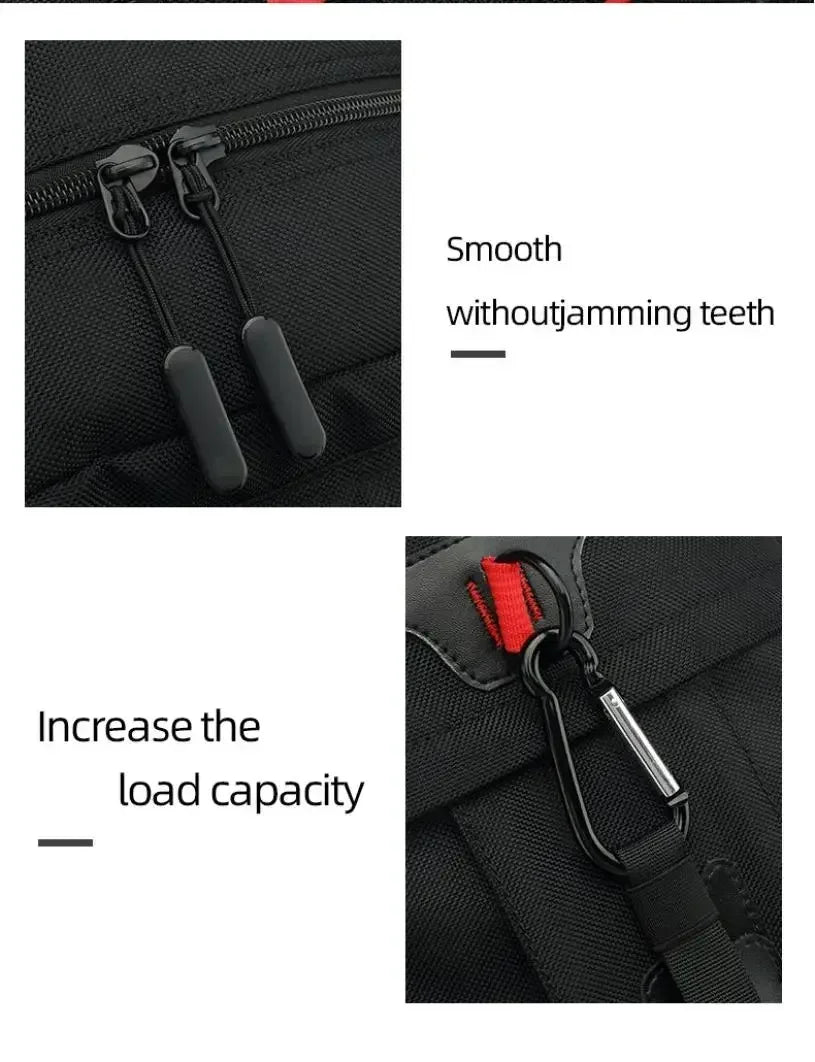 Outdoor Sports Trekking Backpacks For Brompton Bicycle Usb Charging Travel Backpack Big Oxford Laptop Bag With Shoe Packet