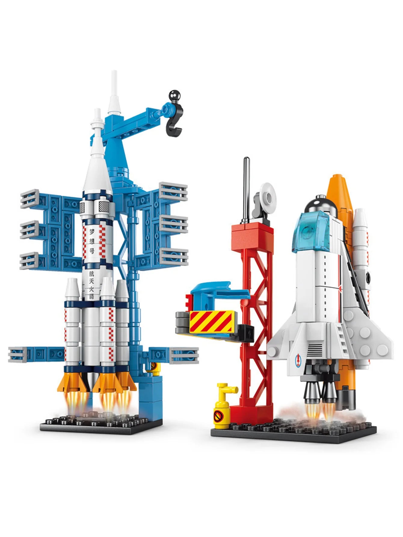 Spacecraft model assembly toys small particle building blocks boys' gifts kindergarten gifts children's toys
