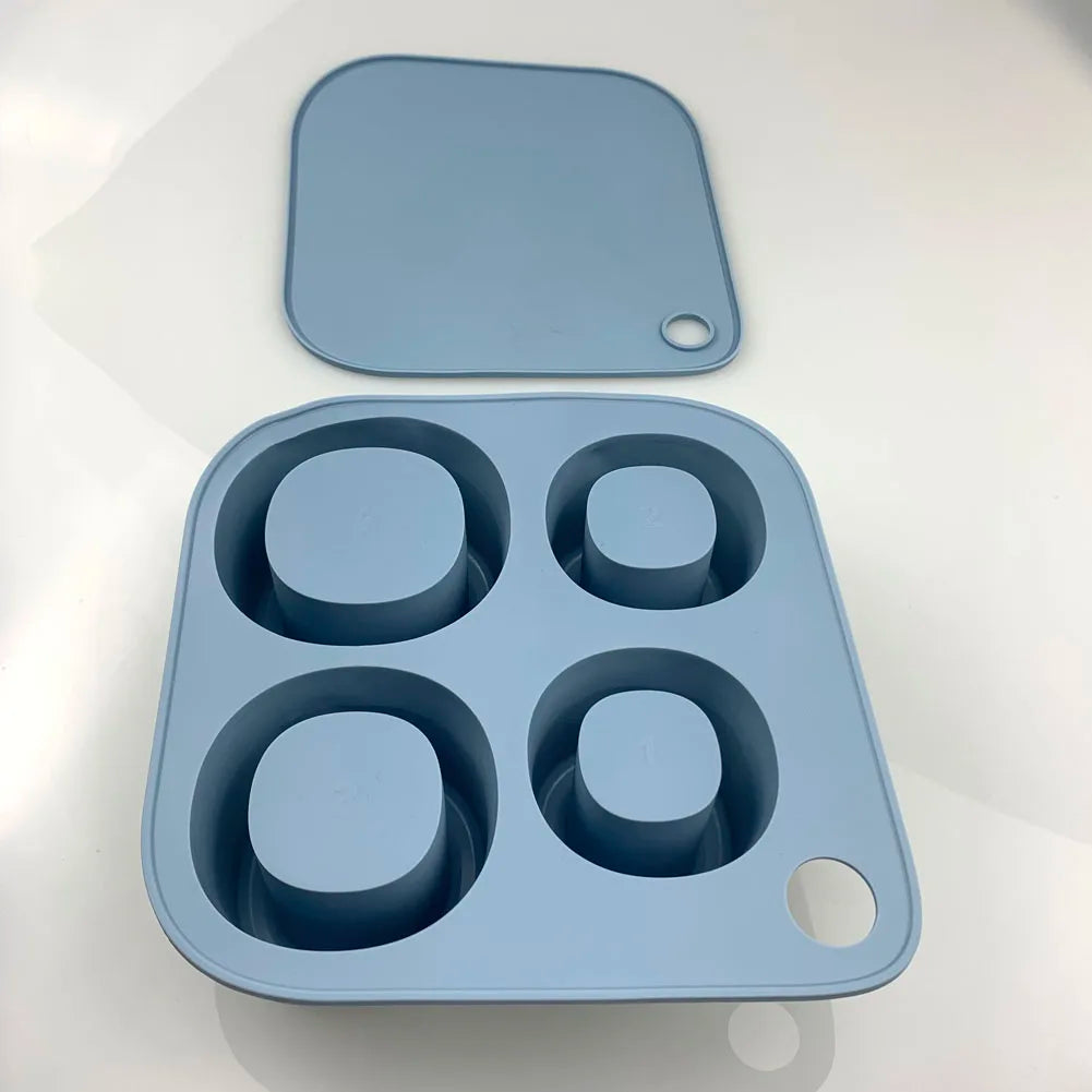 ST Accessories Summer Ice Mould Cube Trays Ice Making Beverage Cup Maker Circle Ice Shape Silicone Molds For Stanley Cup 20/30/4