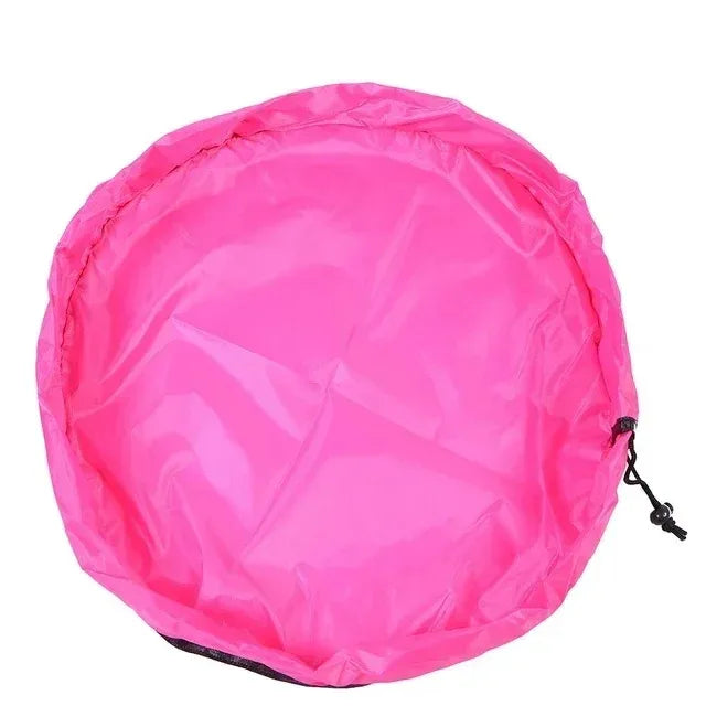 Quick storage bag for children's toys home and outdoor storage mat Large drawstring waterproof toy storage bag