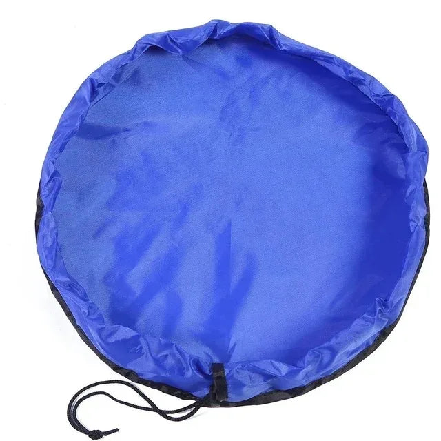 Quick storage bag for children's toys home and outdoor storage mat Large drawstring waterproof toy storage bag