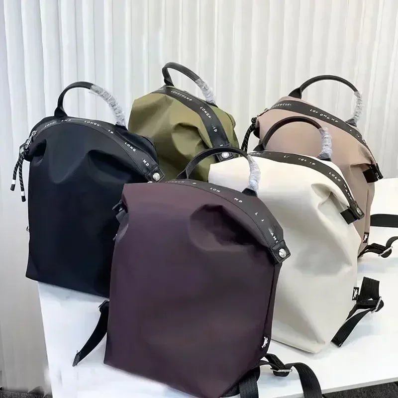 2025 LH Backpack Large Capacity FashionableBackpack for Men and Women Foldable Two Waterproof Shoulder Travel Backpacks