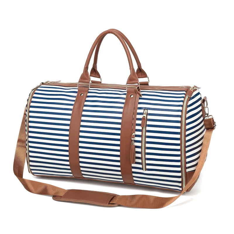 Spot suit bag, mountain valley folding bag, travel hand storage bag, handbag, crossbody large capacity backpack