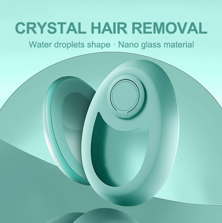 Crystal Hair Removal Magic CJEER Upgraded - Crystal Hair Eraser For Women And Men Physical Exfoliating Tool Painless Hair Eraser Removal Tool For Legs Back Arms