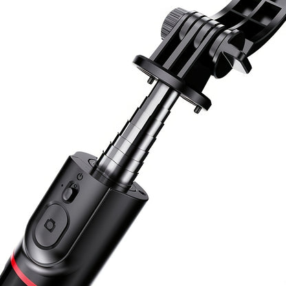 Portable 44 Inch Selfie Stick Phone Tripod With Wireless Remote Control Expandable Smartphone Tripod Stand 360 Degree Rotation Compatible With IPhone 13 12 11 Pro Xs Max Xr X 8 7 6 Plus, Android Samsung Smartphones
