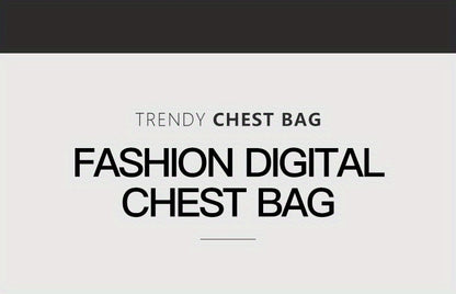 WEIXIER 1pc Men's Waterproof Oxford Fabric Waist Bag With USB Charging And Combination Lock Give Gifts To Men On Valentine's Day Gift For Father