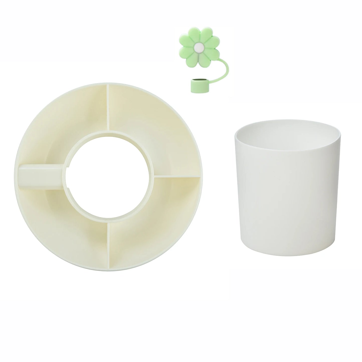 Snack Bowl , Compatible with Stanley Cup 40 oz Snack Bowl with Handle, Reusable Snack Bowl, Stanley Accessories