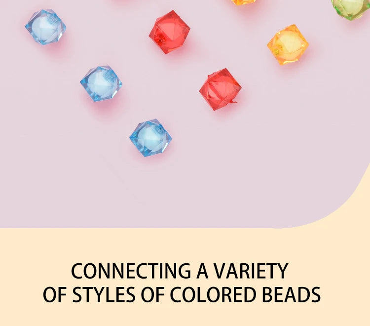 DIY Handmade Beaded Children's Toys Creative Loose Spacer Beads Making Bracelet Necklace 24 Grid Girl Jewelry Set Girl Toy Gift