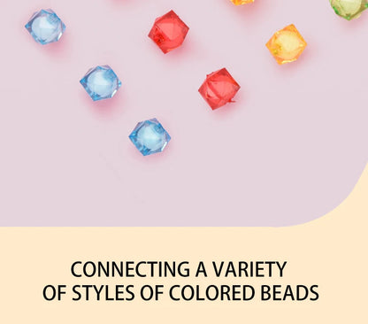 DIY Handmade Beaded Children's Toys Creative Loose Spacer Beads Making Bracelet Necklace 24 Grid Girl Jewelry Set Girl Toy Gift