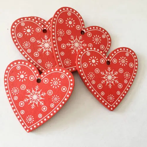 12 Pc/set of Christmas Tree Pendants Wooden Snowflakes Elk, Snowman 2022 New Year Christmas Home Decor Children's Toys and Gifts
