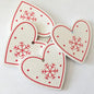12 Pc/set of Christmas Tree Pendants Wooden Snowflakes Elk, Snowman 2022 New Year Christmas Home Decor Children's Toys and Gifts