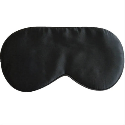 9 Colors Pure Silk Sleep Eye Mask Travel Accessories Padded Shade Cover Travel Relax Aid Blindfold Comfort Sleeping Aids Protect