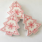 12 Pc/set of Christmas Tree Pendants Wooden Snowflakes Elk, Snowman 2022 New Year Christmas Home Decor Children's Toys and Gifts