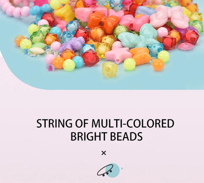 DIY Handmade Beaded Children's Toys Creative Loose Spacer Beads Making Bracelet Necklace 24 Grid Girl Jewelry Set Girl Toy Gift