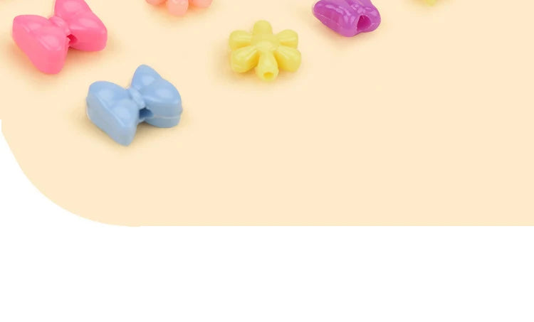 DIY Handmade Beaded Children's Toys Creative Loose Spacer Beads Making Bracelet Necklace 24 Grid Girl Jewelry Set Girl Toy Gift