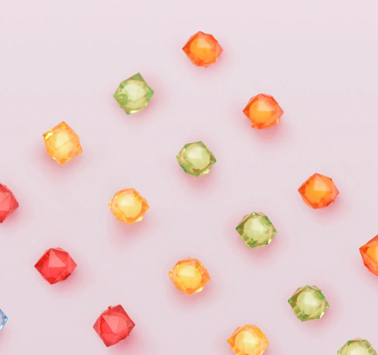 DIY Handmade Beaded Children's Toys Creative Loose Spacer Beads Making Bracelet Necklace 24 Grid Girl Jewelry Set Girl Toy Gift