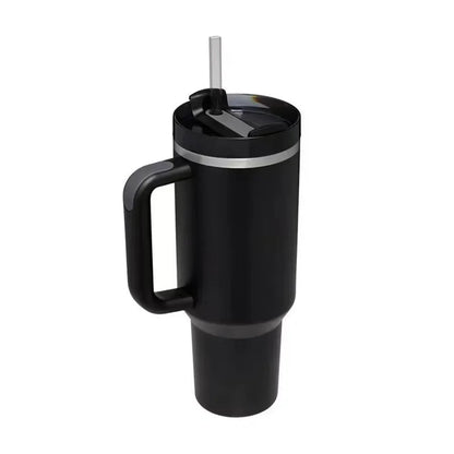 40 oz Tumbler with Handle Lid Straw 40oz Stainless Steel Water Bottle Vacuum Thermos Cup Travel Thermal Coffee Mug for stanleys