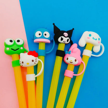 Sanrio Series Straw Cover for Stanley Cups Cartoon Straw Protector Cover Compatible with Stanley 30&40oz Straw Topper Caps