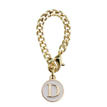 Letter Charm Accessories for Stanley Cup 2PCS Initial Name ID Personalized Handle Charm for Stanley Tumbler