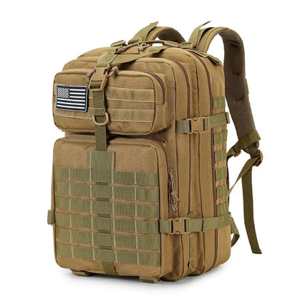 45L Man Tactical Backpacks HkingTraveling Bags Survival Outdoor 3P Assault Pack EDC Molle Pack For Trekking Hunting Bag