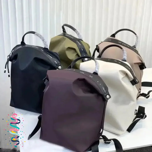 2025 LH Backpack Large Capacity FashionableBackpack for Men and Women  Foldable Two Waterproof  Shoulder Travel Backpacks