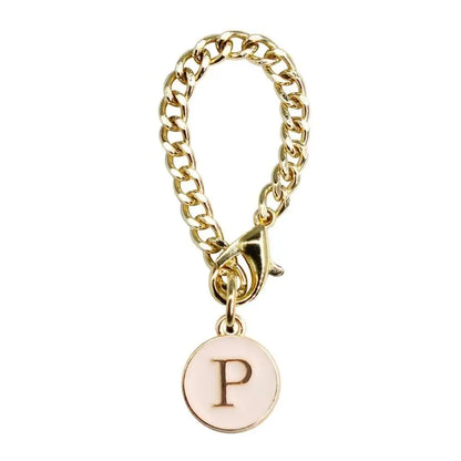 Letter Charm Accessories for Stanley Cup 2PCS Initial Name ID Personalized Handle Charm for Stanley Tumbler