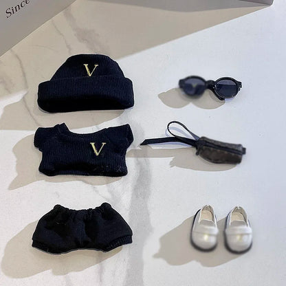 Labubu V1v2 Friend Series Elegant Dress Labubu Birthday Gift Clothing Labubu Pendant Fashionable Couple Outfit High-End Custom