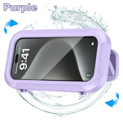 Waterproof Shower Phone Holder Rotation Angle Adjustable Telescoping Wall Mount Phone Holder for Bathroom Kitchen Bracket Stand