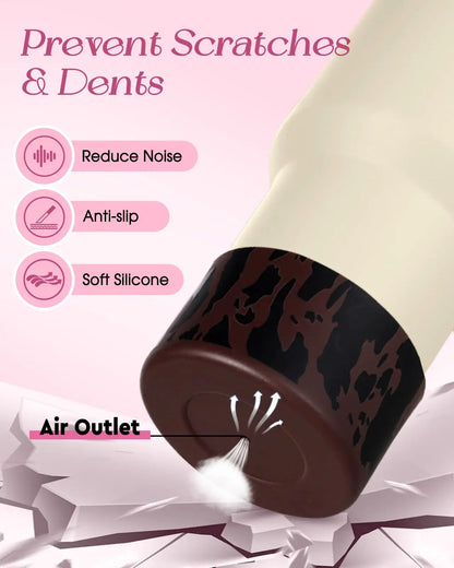 For Stanley 40 30 oz cup Boot Straw Hat - cute bow straw hat and diamond hat with bottom protector, non-tipping accessories