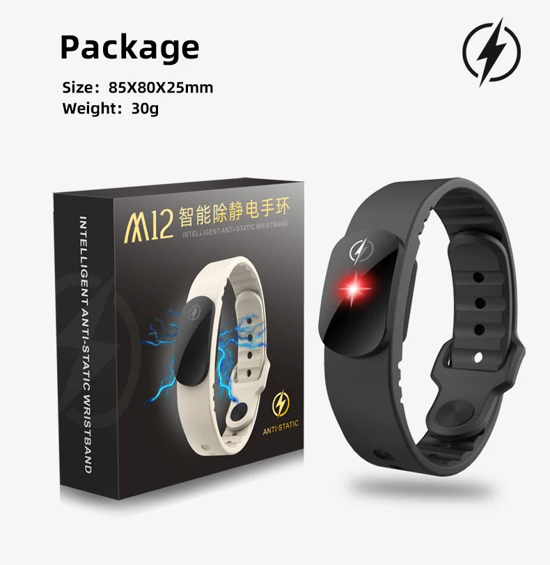 Anti Static Wristband Antistatic Wrist Strap Safe Anti-static Bracelet Electrostatic Remover Ring Electrostatic Release Device