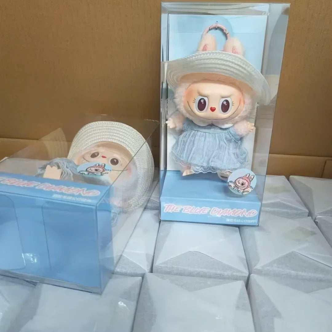 New Labubu Blind Box The Monsters Labubu Sit-Down Party Series Vinyl Doll Pendant Collection Decoration  Gift