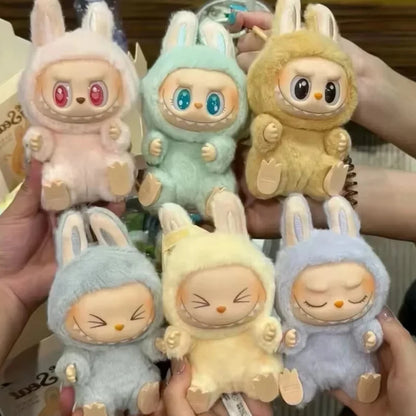 Labubu V2 Sitting Party Blind Box Cartoon Cute Anime Action Model Desktop Decoration Gifts