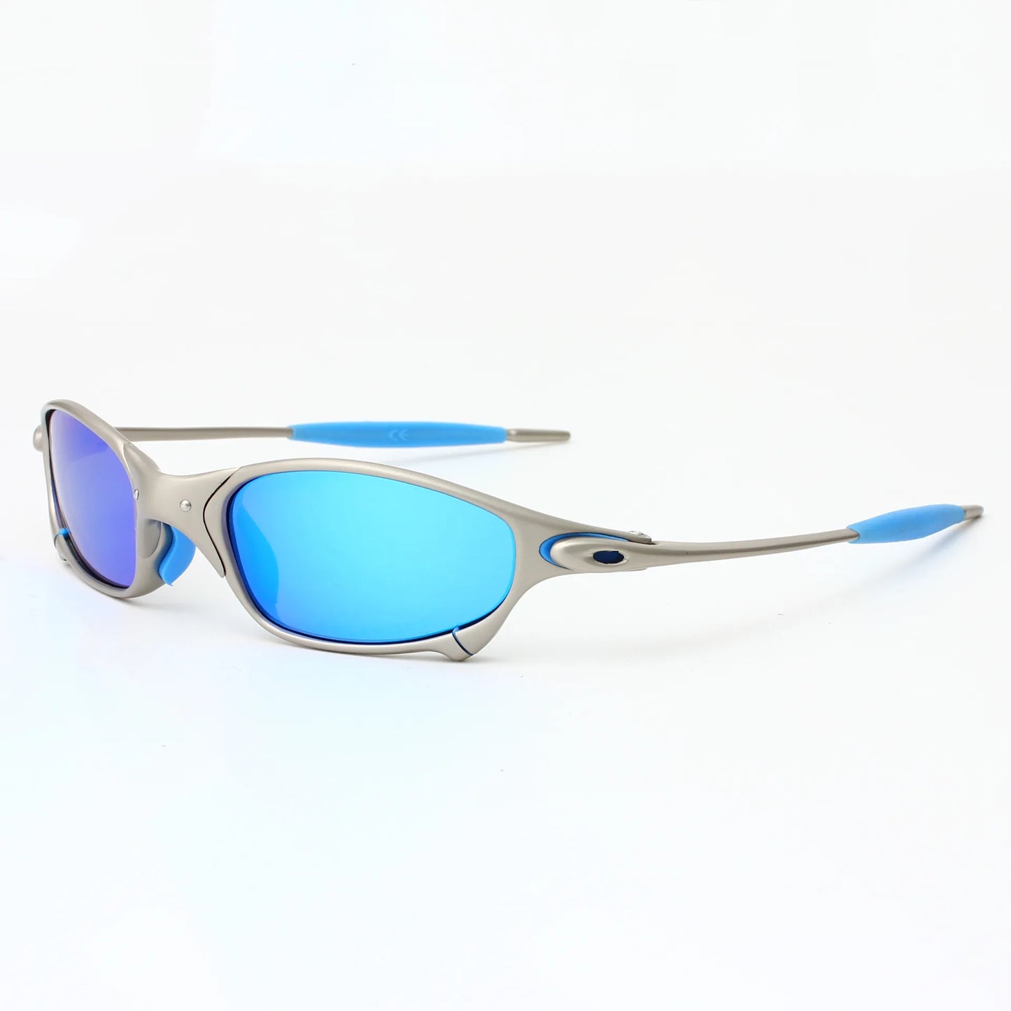 Alloy Frame Polarized Sunglasses Men Women UV400 2024 New Bicycle Cycling Sunglasses Retro Fishing Polarized Eyeglasses Goggles