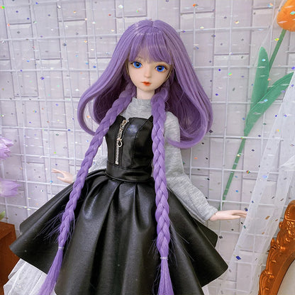 60CM BJD Doll Cute Clothes only clothes Xia Qiao Black 1/3 1/4 1/6 Doll accessories Children's toys