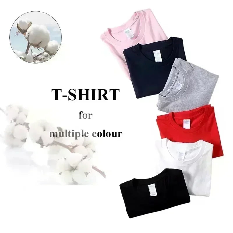Cartoon Lububu Printed T-shirt Women Summer Fashion Cotton Tops Tees Harajuku Short Sleeve Clothing Y2K Daily High Street Outfit