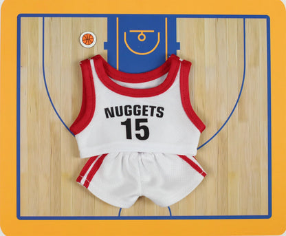 Labuibu Only Selling Clothes 17cm First Second Generation Labubu Basketball Clothes Cute Doll Decoration Handmade Doll Clothes