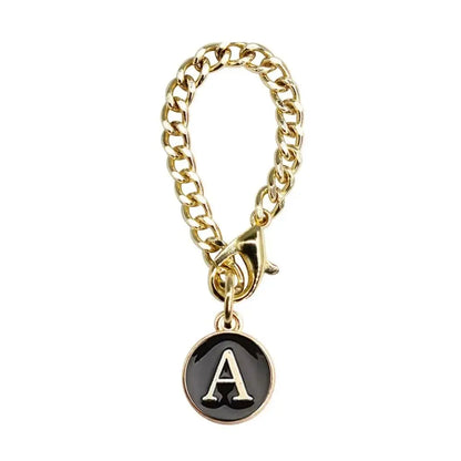 Letter Charm Accessories for Stanley Cup 2PCS Initial Name ID Personalized Handle Charm for Stanley Tumbler