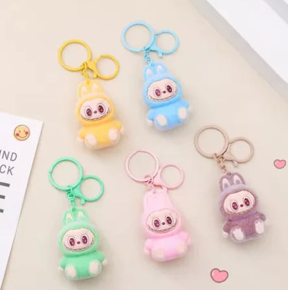 Labubu Have A Seat Series Vinyl Pendant Doll Model Toy In Stock Cute Monster Keychain High Quality