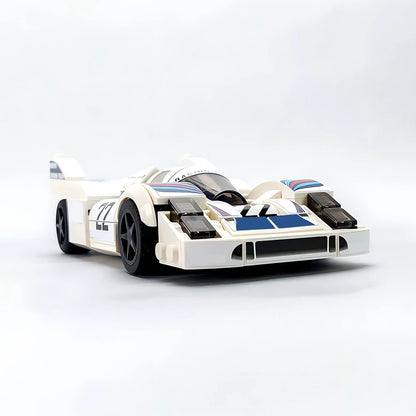 272PCS MOC 1971 Le Mans Speed Champion 917K Endurance Race Building Blocks City Racing Car Assembly DIY Gift Children's Toys