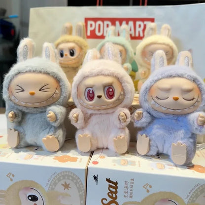 Labubu Have A Seat Series Vinyl Pendant Doll Model Toy In Stock Cute Monster Keychain High Quality