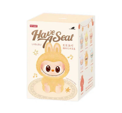 Labubu Have A Seat Series Vinyl Pendant Doll Model Toy In Stock Cute Monster Keychain High Quality