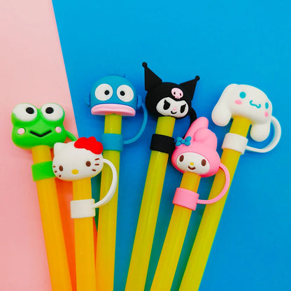 Sanrio Series Straw Cover for Stanley Cups Cartoon Straw Protector Cover Compatible with Stanley 30&40oz Straw Topper Caps