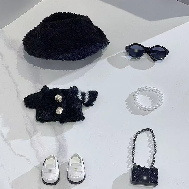 Labubu V1v2 Friend Series Elegant Dress Labubu Birthday Gift Clothing Labubu Pendant Fashionable Couple Outfit High-End Custom