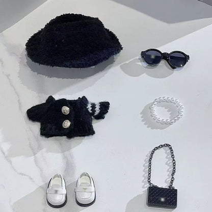 Labubu V1v2 Friend Series Elegant Dress Labubu Birthday Gift Clothing Labubu Pendant Fashionable Couple Outfit High-End Custom