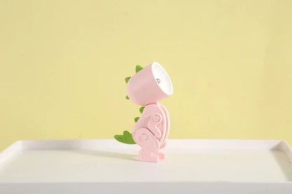 Mini Dinosaur Night Light Battery Magnetic Folding Nights Lamp Bedroom Bedside Table Ornaments Children's Toys LED Night Lights