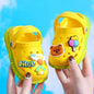 Summer Children Garden Clogs Shoes Boys&Girls Beach Sandal Kids Lightweight Breathable Cute Cartoon Slip Baby Slippers