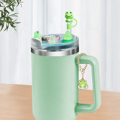 Lid Accessories Charms Hanging Ornament with Straw Tips Protector Replacement Cup Top Decor for Stanley 40oz Cup Accessories