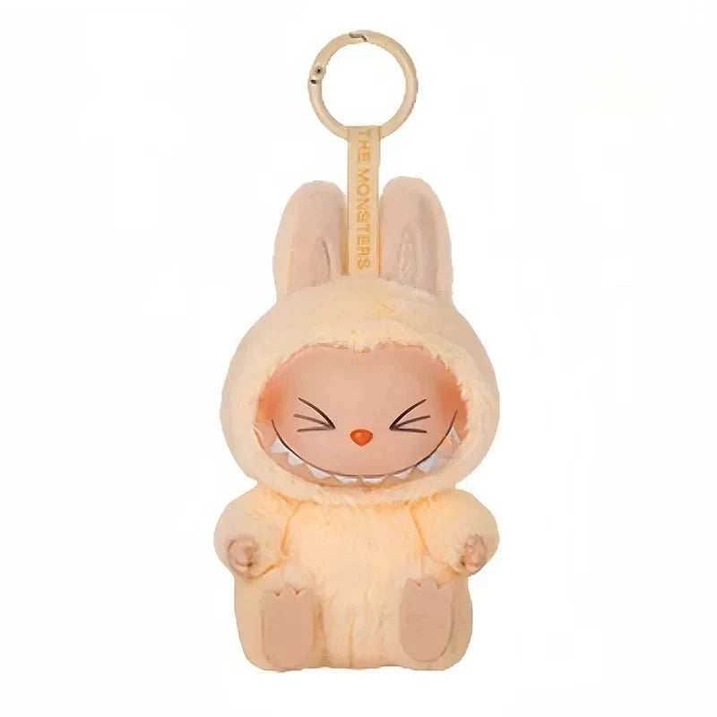 Labubu The Monsters Collection Pendant Series Spring Wild Home Cute Mokoko Pumpkin Purple Labubu Replica Christmas Birthday Gift