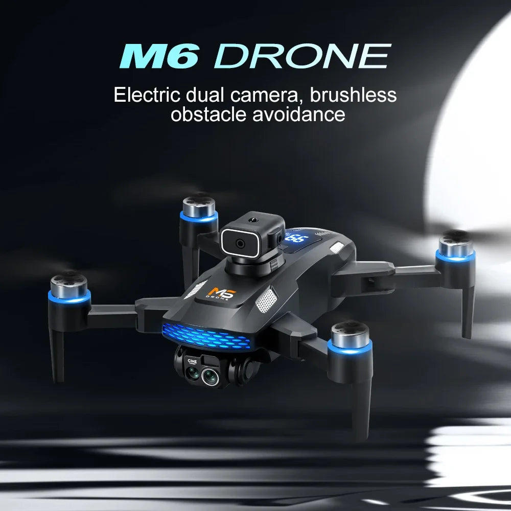 Xiaomi Mijia M6 Drone 8K Professional HD Camera Drones 5G WIFI FPV 4k UAV large screen remote control RC Dron Children's Toys