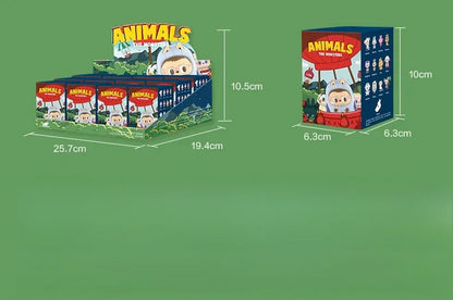 2025 New Hot Labubu The Monsters Elf Animal Series Labubu Animal Handheld Toy Limited Edition Blind Box